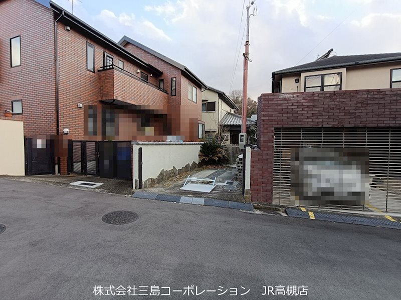 高槻市南平台2丁目　売土地 現地写真（前面道路含む現地写真）