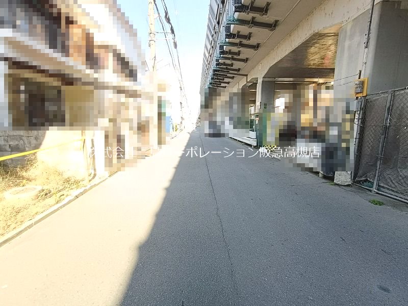 高槻市登町 新築一戸建 現地写真（前面道路含む現地写真）