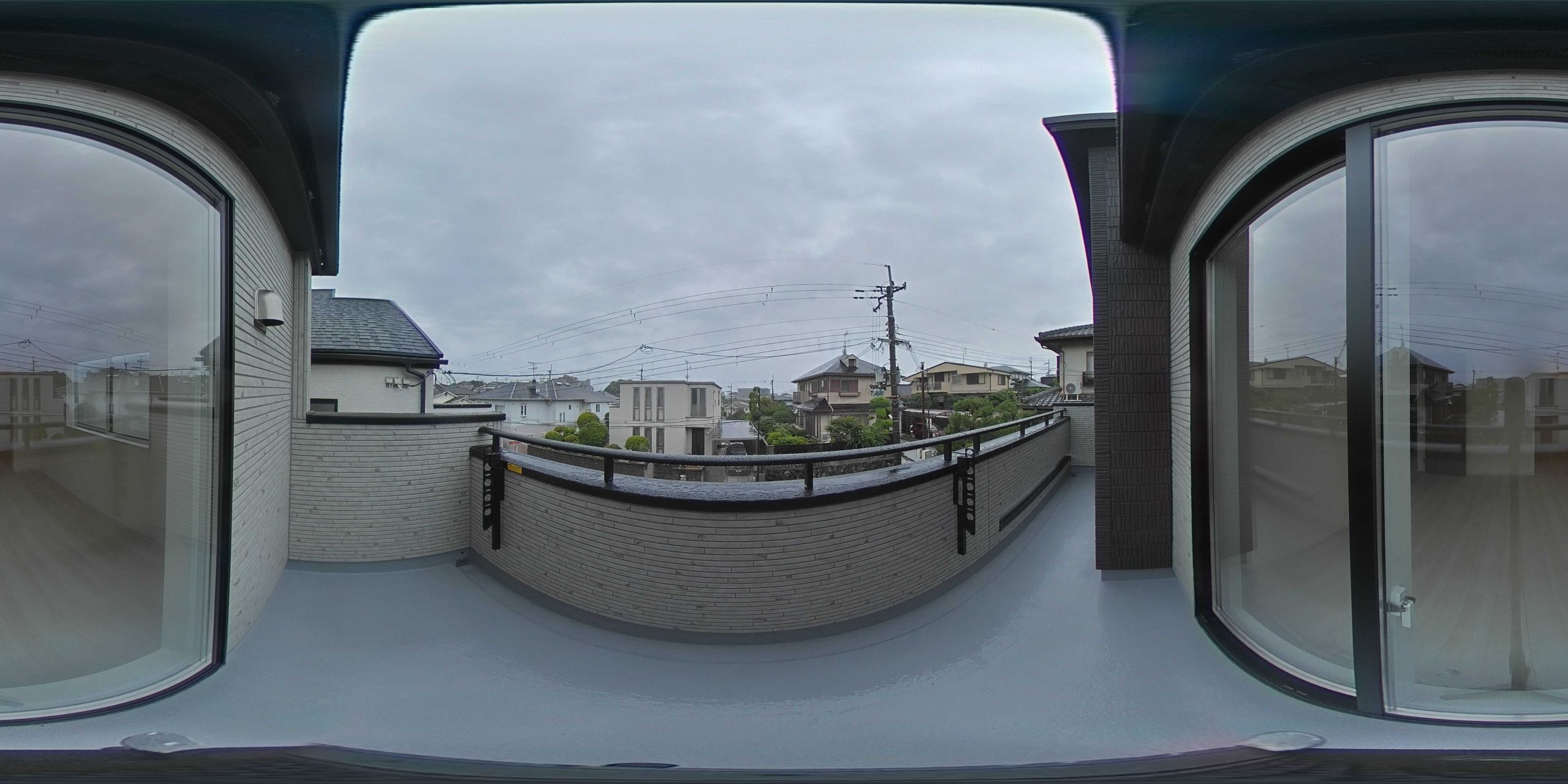 バルコニーからの眺望