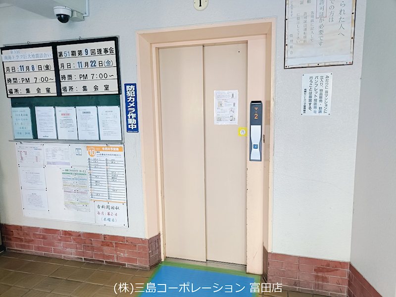 高槻セントポリア  エレベーター