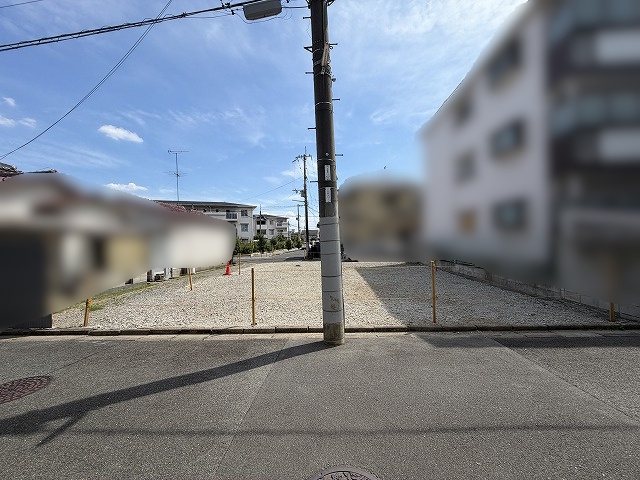 高槻市津之江町3丁目　売土地 現地