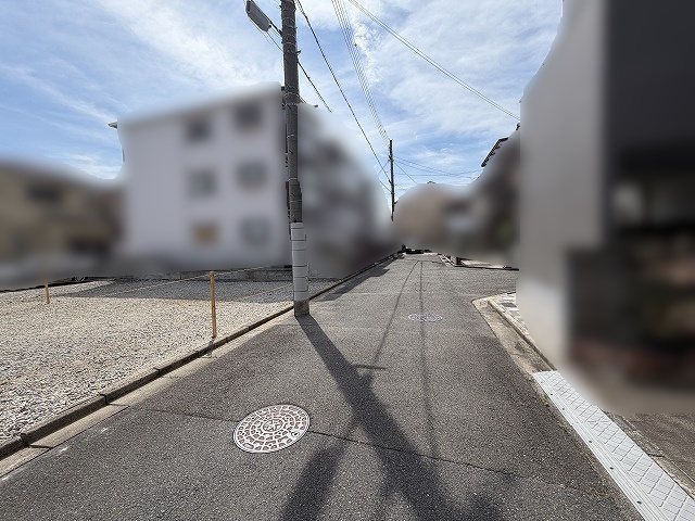 高槻市津之江町3丁目　売土地 前面道路含む