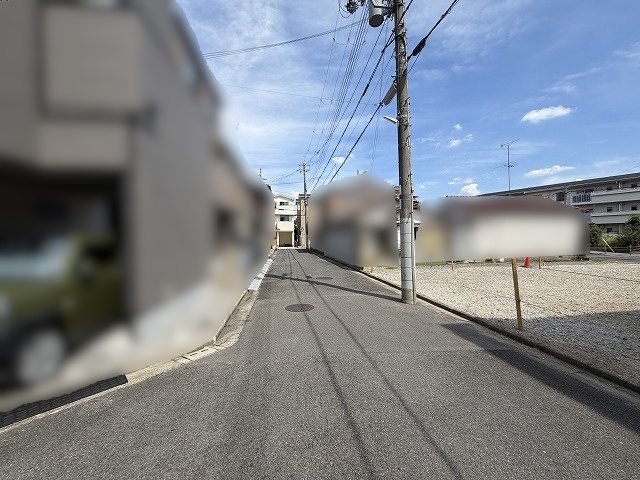 高槻市津之江町3丁目　売土地 前面道路含む