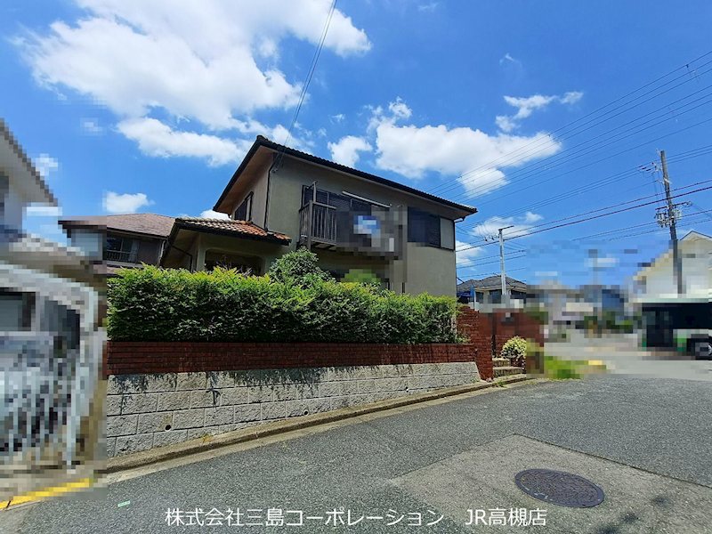 高槻市芝谷町　売土地 現地写真（前面道路含む現地写真）
