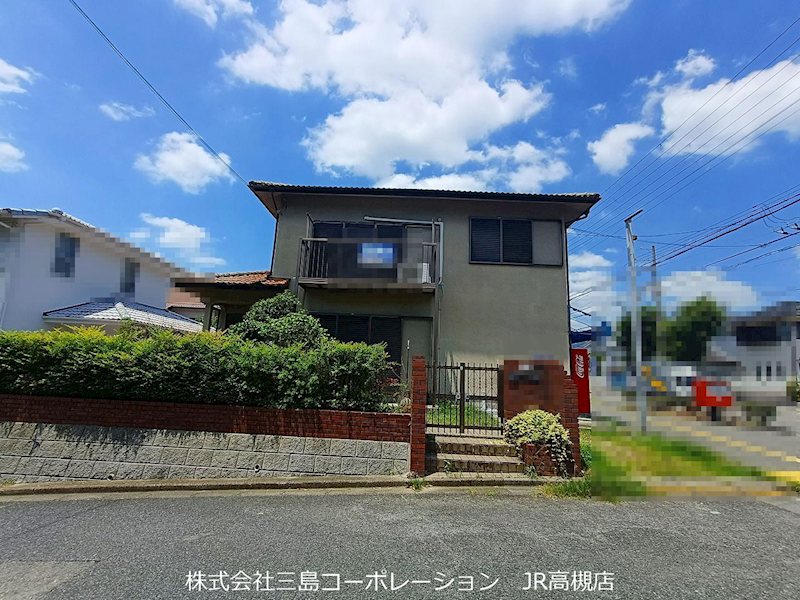 高槻市芝谷町　売土地 現地写真（前面道路含む現地写真）