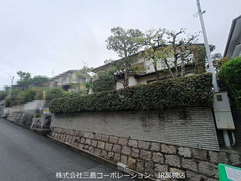 高槻市奥天神町2丁目　売土地 現地写真（前面道路含む現地写真）