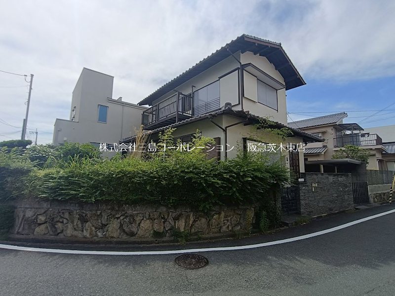 茨木市美沢町 売土地 現地写真