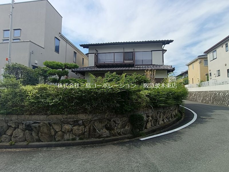 茨木市美沢町 売土地 現地写真