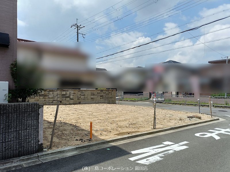 高槻市芝生町2丁目　売土地  現地写真