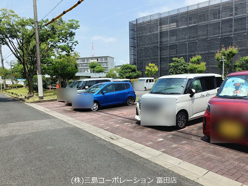 富田第二住宅64号棟   駐車場