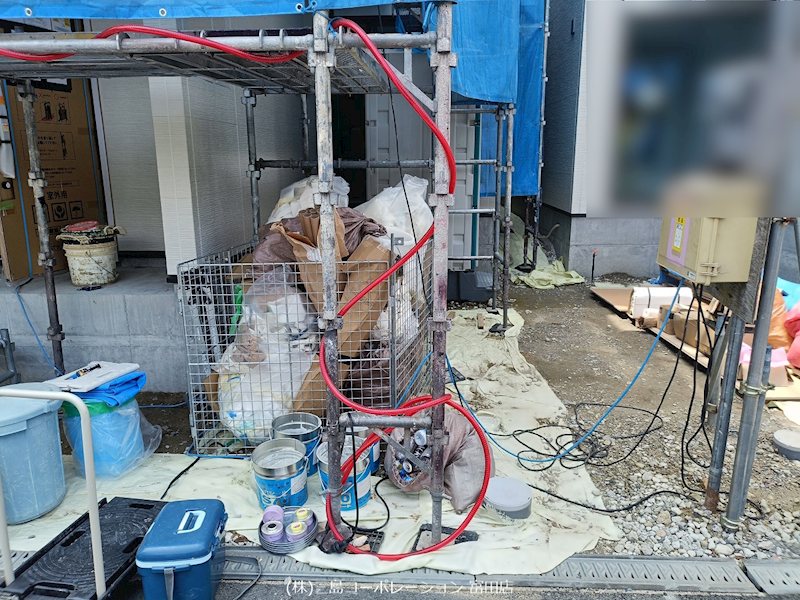 高槻市富田町５丁目　新築一戸建　B号棟 駐車場
