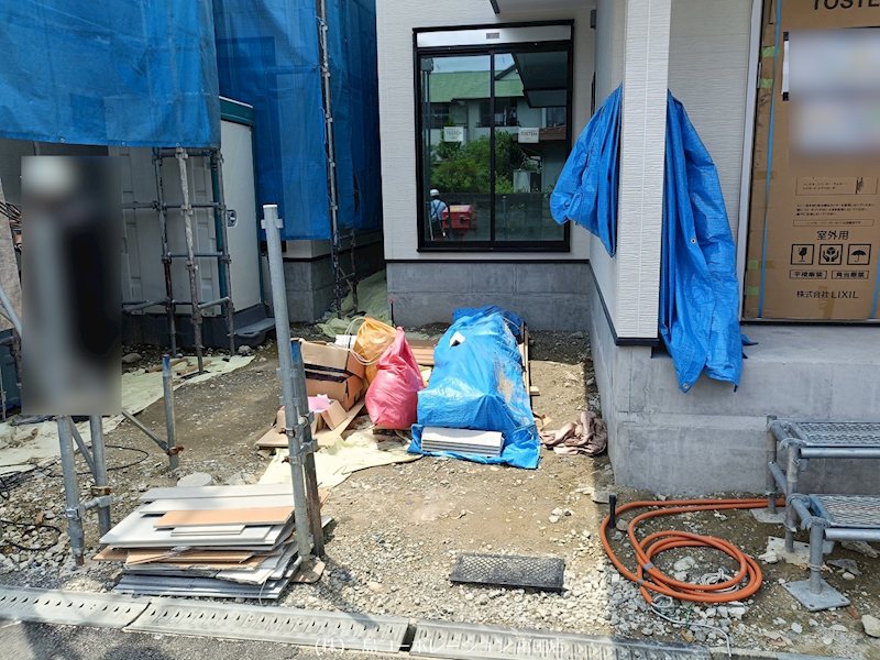 高槻市富田町５丁目　新築一戸建　A号棟 駐車場