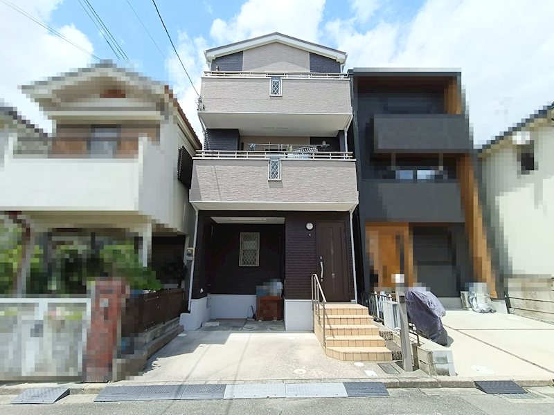 高槻市宮田町3丁目　中古一戸建 南向きにつき陽当り良好です