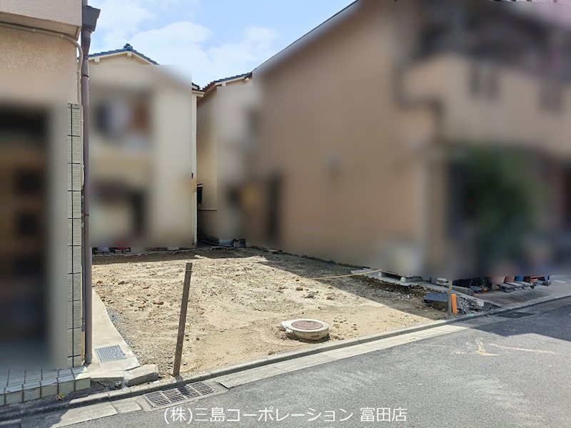 高槻市桜ケ丘北町　新築一戸建 現地写真
