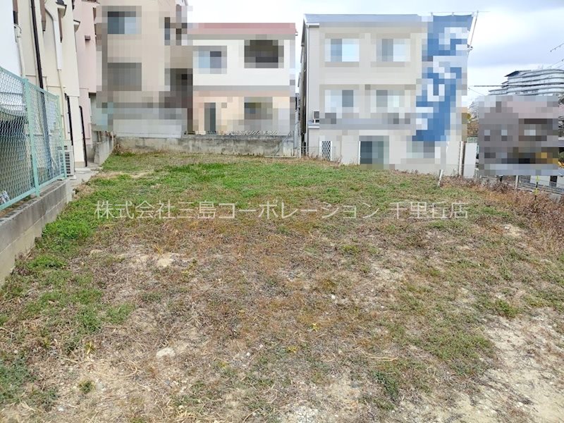 吹田市尺谷  建築条件付土地　3号地  現地写真