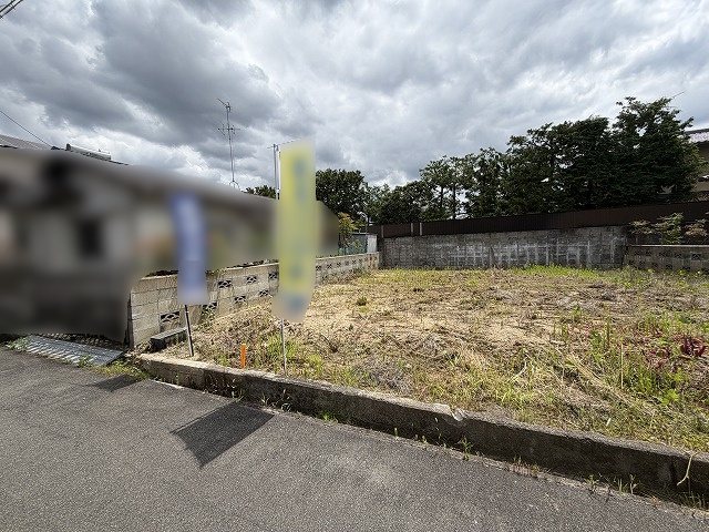 高槻市富田町3丁目　A号地　建築条件付土地 現地