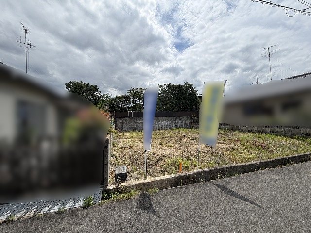 高槻市富田町3丁目　A号地　建築条件付土地 現地