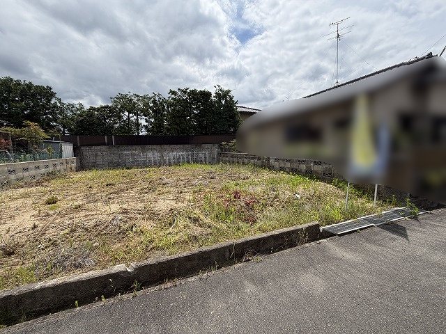 高槻市富田町3丁目　B号地　建築条件付土地 現地