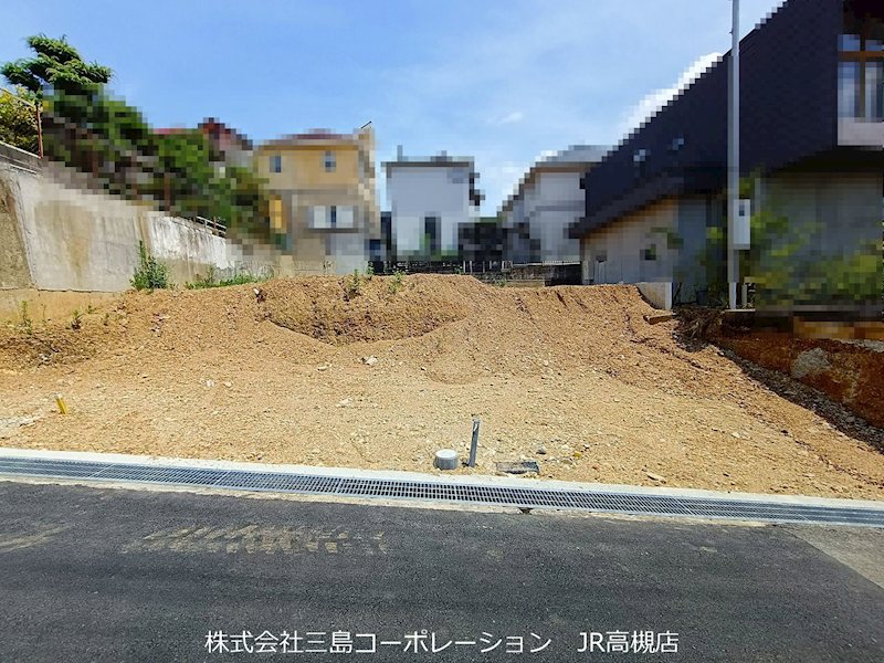 高槻市安岡寺町3丁目　売土地2号地 現地写真（前面道路含む現地写真）