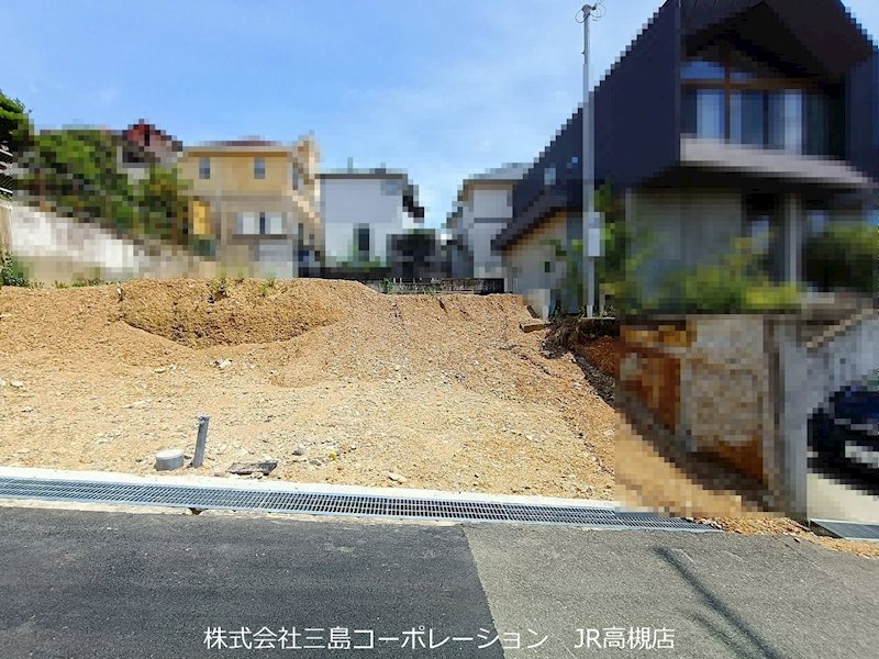高槻市安岡寺町3丁目　売土地2号地 現地写真（前面道路含む現地写真）