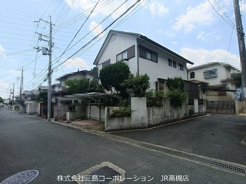 高槻市日吉台三番町　売土地 現地写真（前面道路含む現地写真）