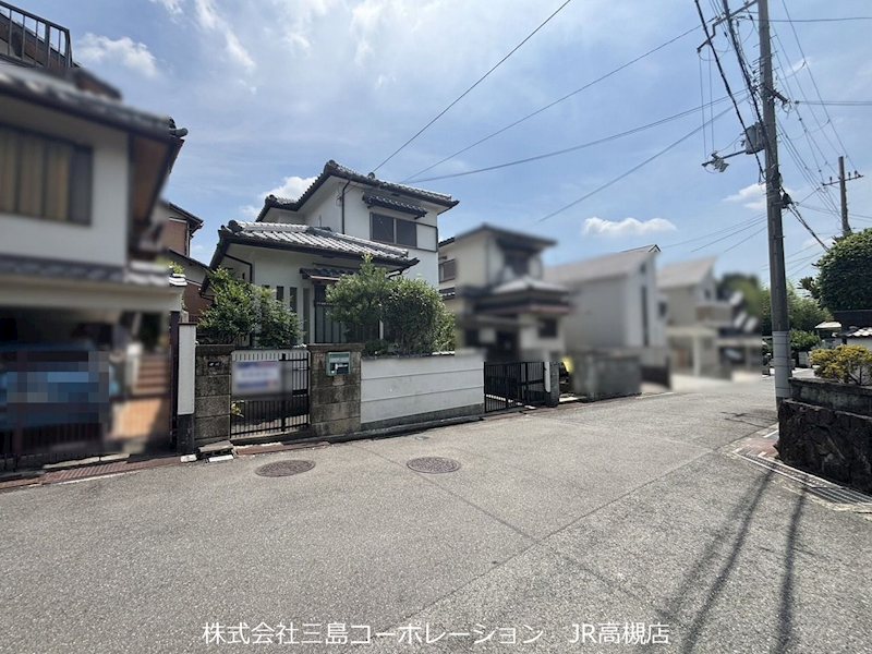 高槻市宮之川原3丁目　建築条件付売土地 現地写真