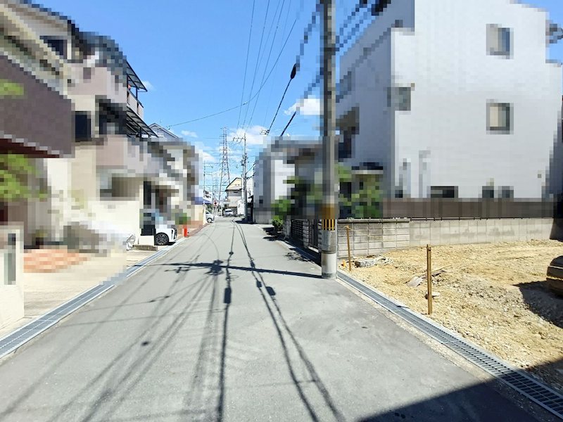 高槻市栄町4丁目　売土地 前面道路幅員約５ｍあります