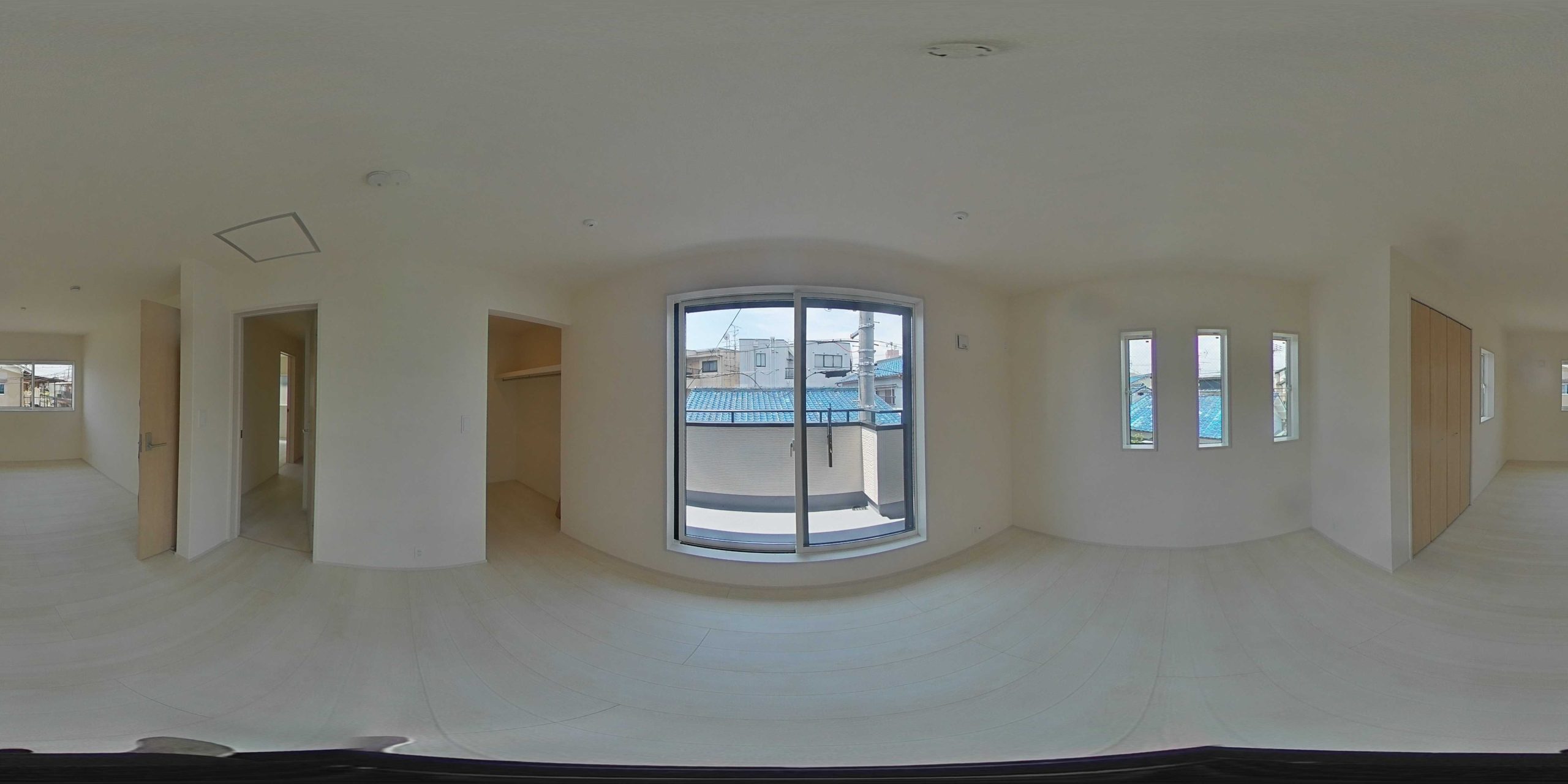将来2部屋にすることができる洋室6帖と5.25帖