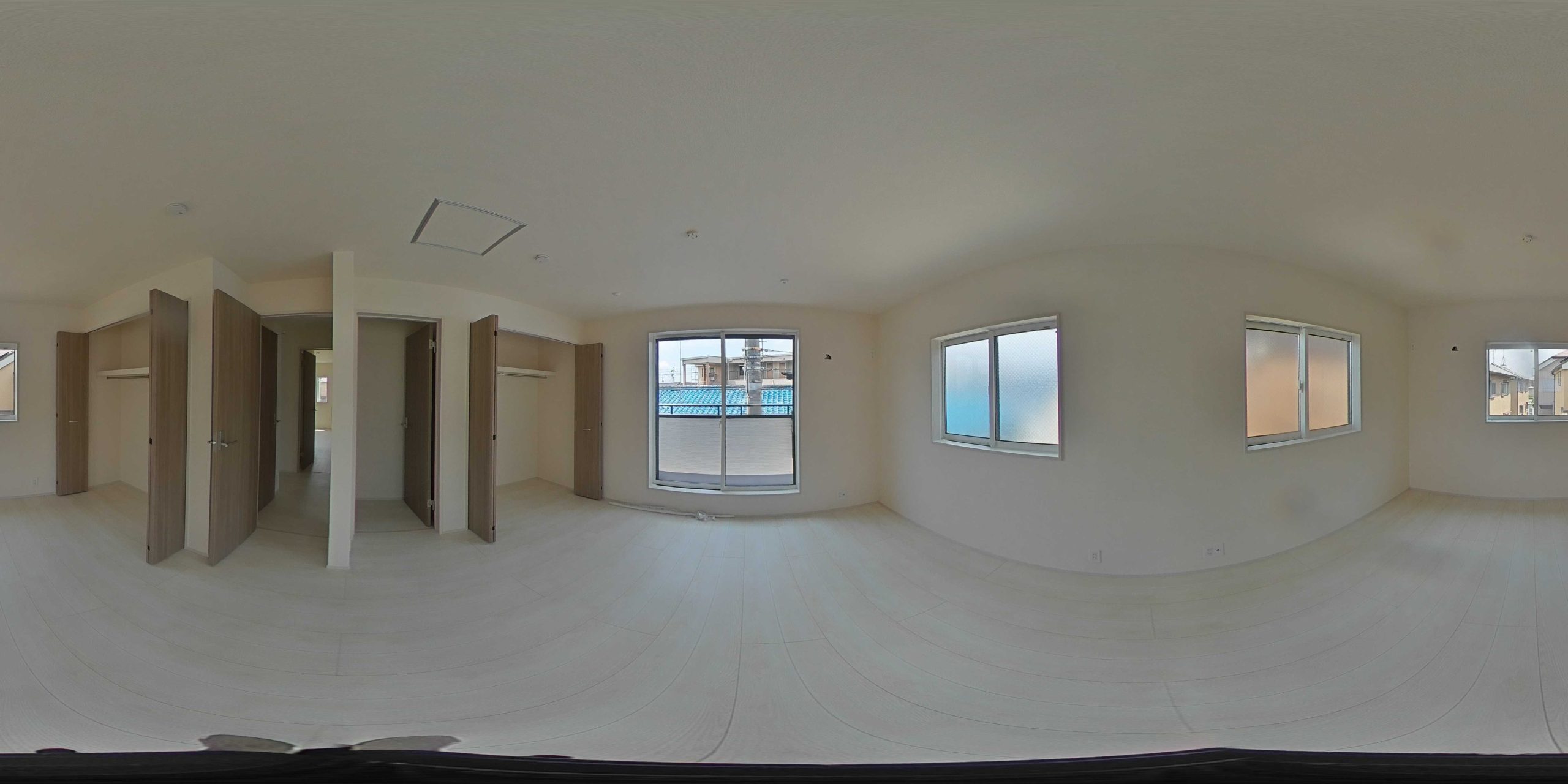 将来2部屋にすることができる洋室6帖と5帖
