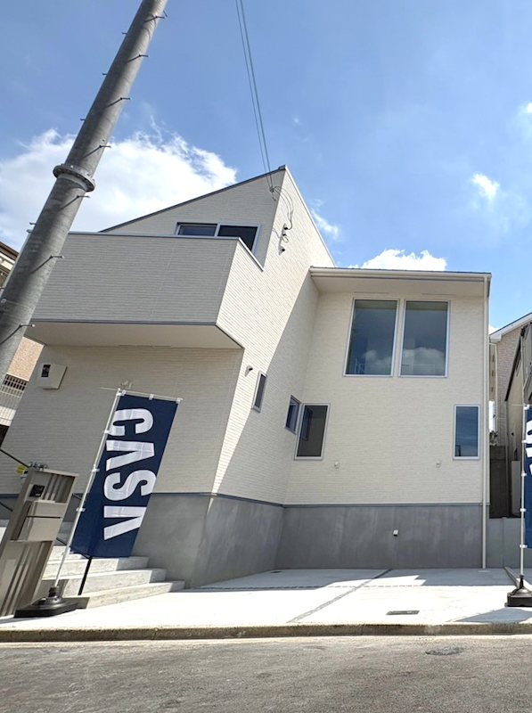 東香里2丁目CASA2区画新築分譲2号棟 敷地面積約33.27坪　駐車スペース並列2台可