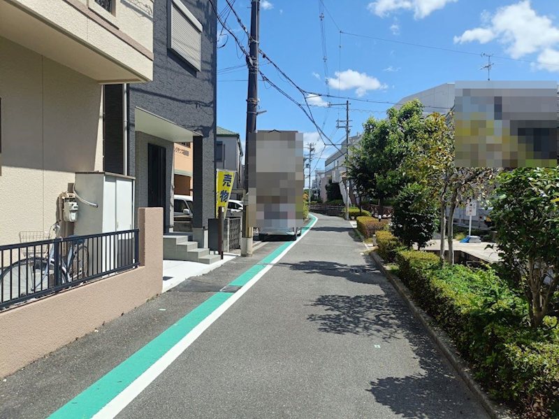 SUMIKA　摂津市香露園 現地写真（前面道路含む現地写真）