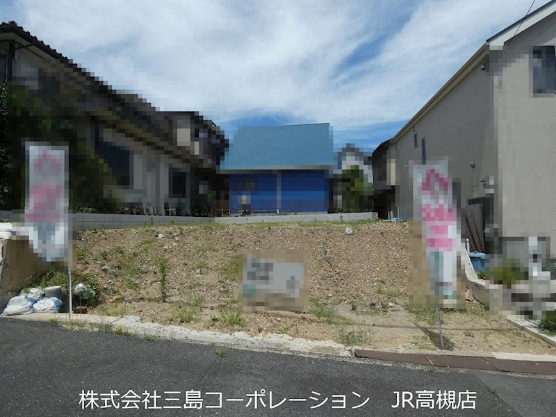 高槻市安岡寺町5丁目　売土地 現地写真（前面道路含む現地写真）
