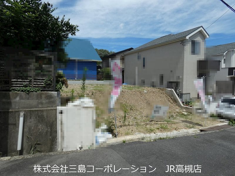 高槻市安岡寺町5丁目　売土地 現地写真（前面道路含む現地写真）