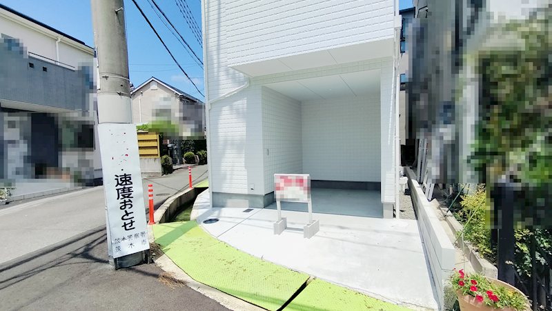 茨木市五日市2丁目　新築一戸建 現地写真（駐車場）