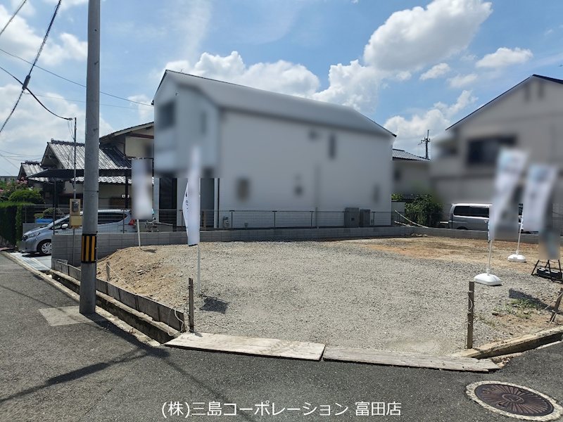 高槻市昭和台町２丁目　売土地　2号地 現地