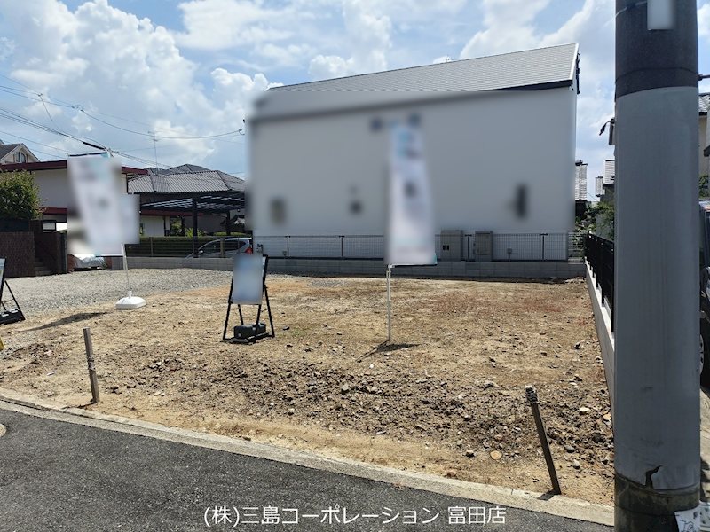 高槻市昭和台町２丁目　売土地　1号地 現地