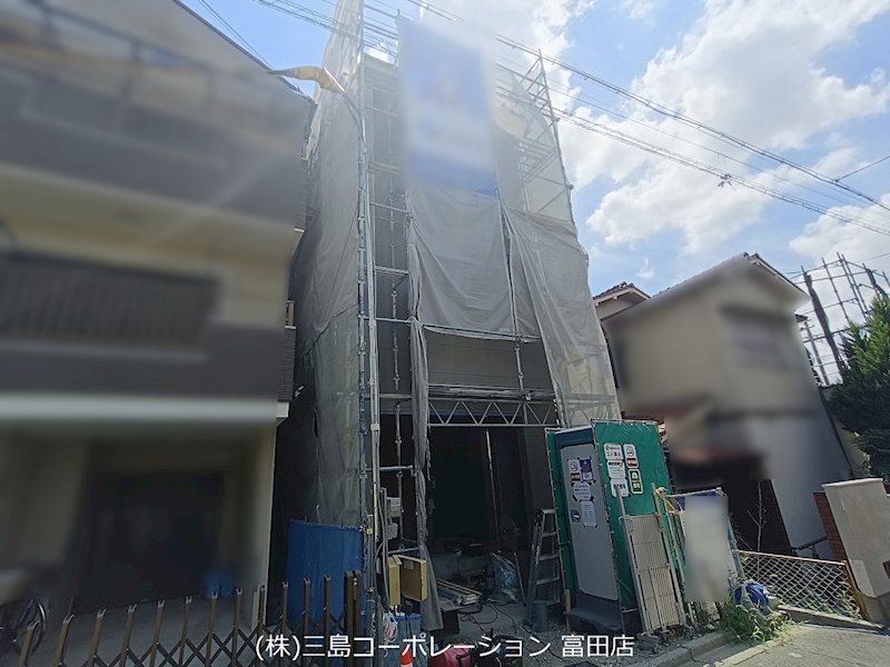 高槻市桜ケ丘北町　新築一戸建 現地