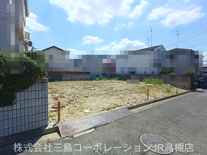 高槻市真上町5丁目　売土地1期1号地 現地写真