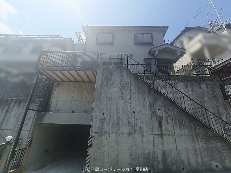高槻市奈佐原４丁目　中古一戸建 現地