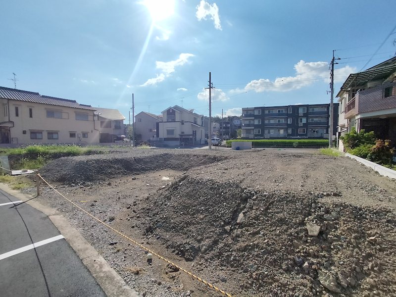 茨木市上穂積4丁目　全7区画建築条件付売土地（1号地） 東側区画